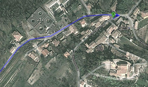 Mappa Savignano sul Panaro B&B